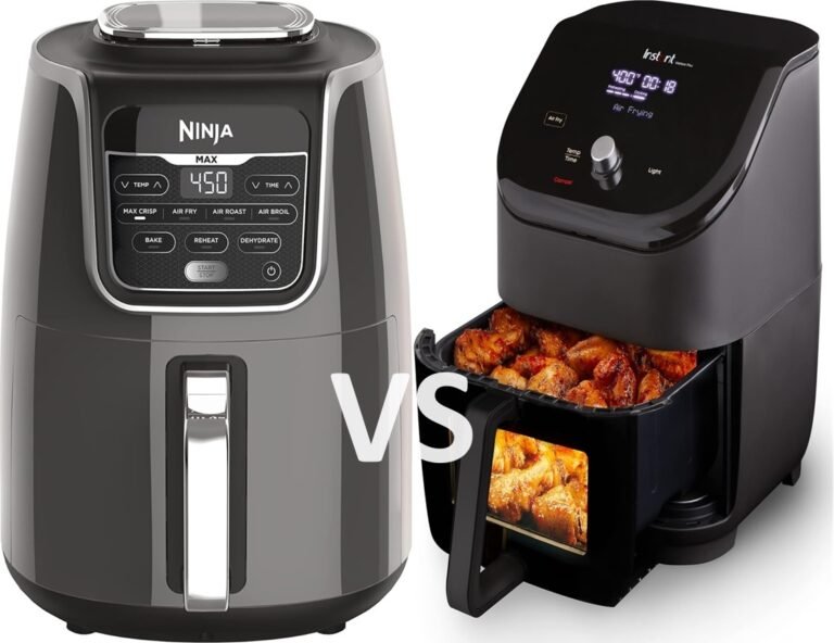  Battle of the Air Fryers: Ninja Air Fryer Max XL vs. Instant Pot Vortex Plus 6-Quart